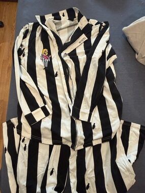 Beetlejuice striped pjs cake worthy